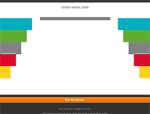 Tablet Screenshot of crear-webs.com
